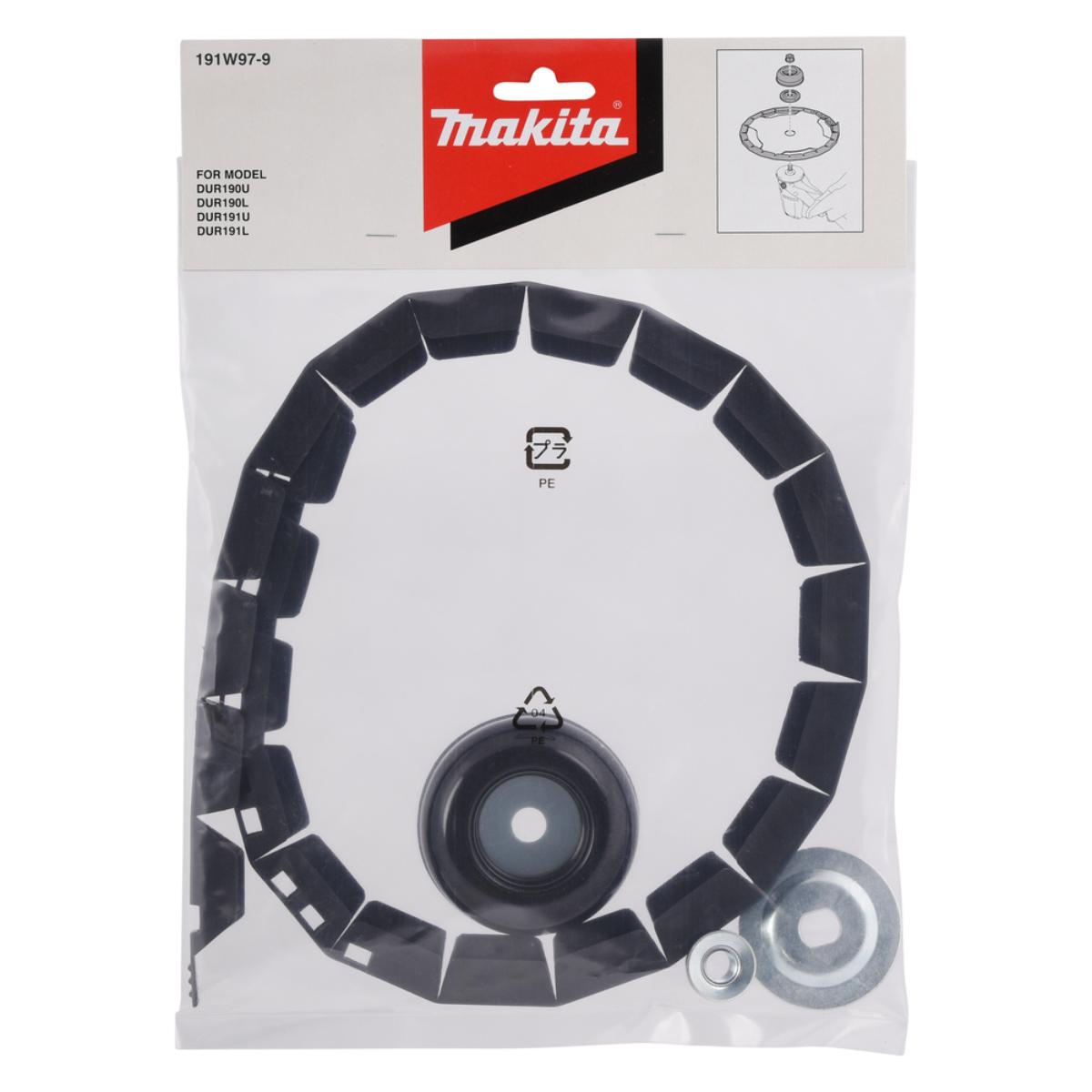 Makita Umrüst-Set Metallmesser DUR190U/L - DUR191U/L - DUR194 - 191W97-9