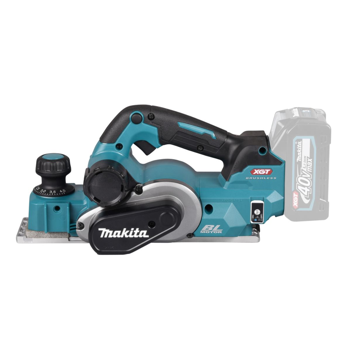 Makita Akku-Hobel 40V max. (ohne Akku, ohne Ladegerät) KP001GZ
