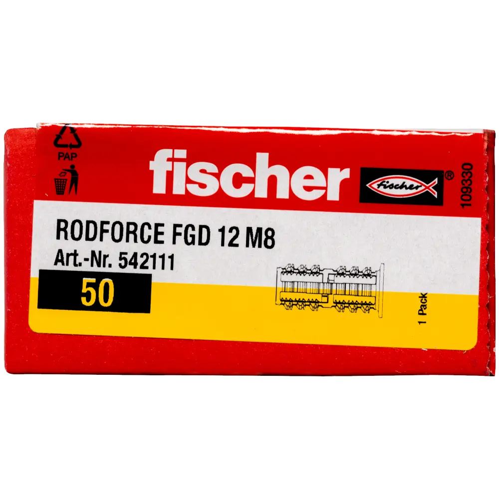 Fischer Gewindestangendübel Rodforce FGD 12 M8