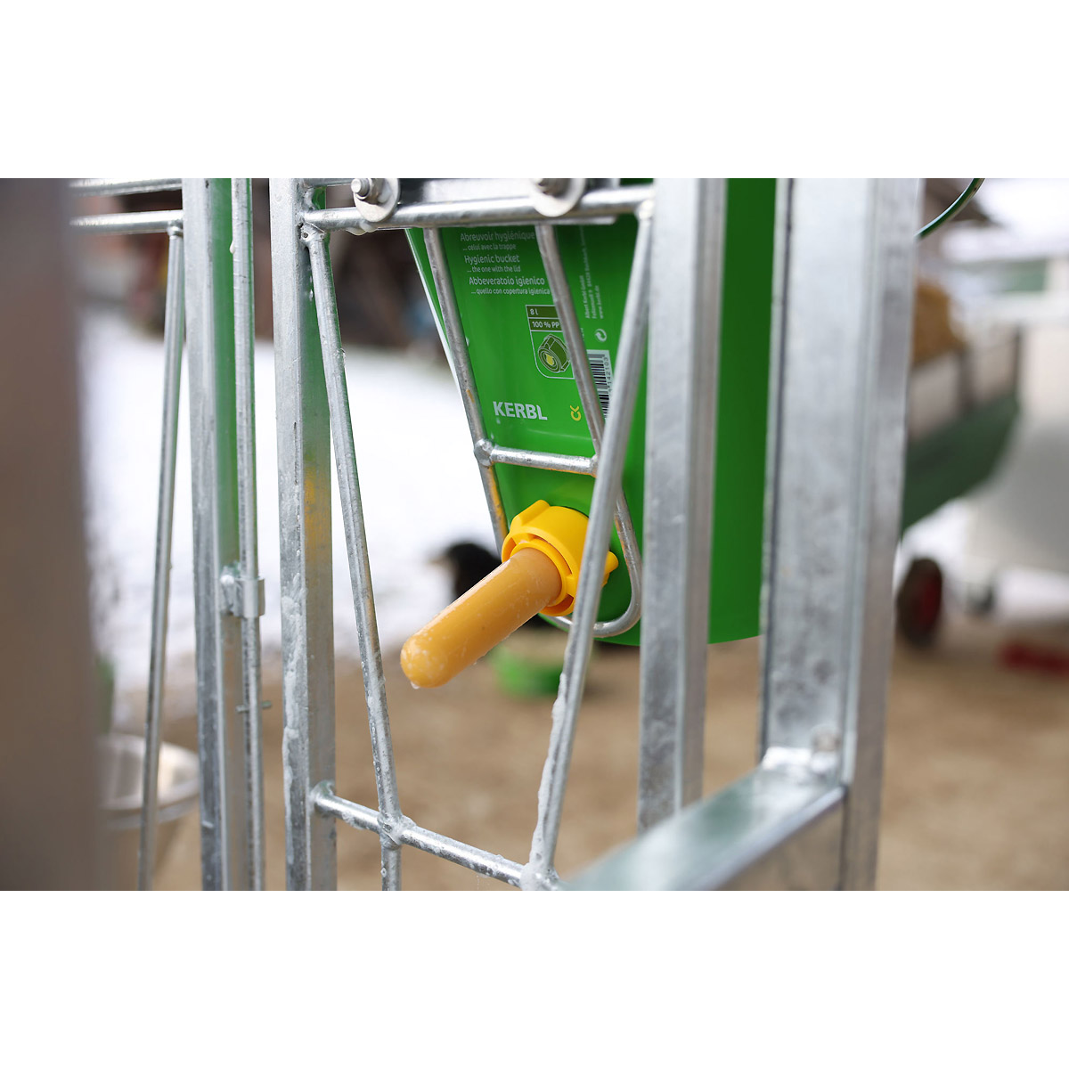 Kerbl Hygieneventil + Latex-Sauger 1454