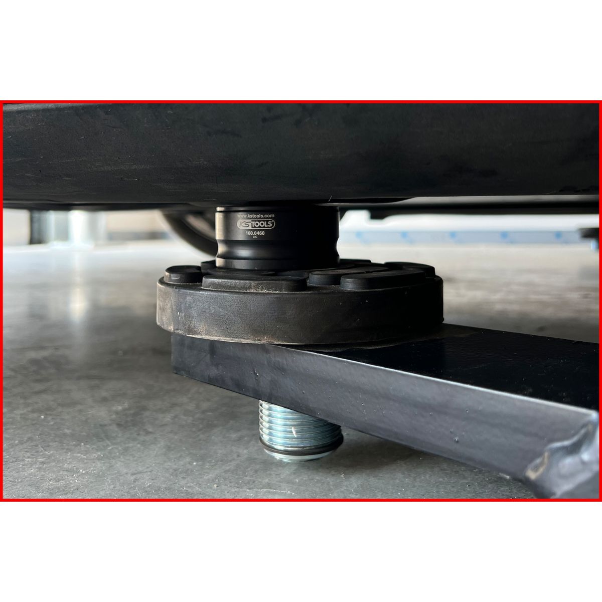 KS Tools Wagenheberaufnahme-Satz für Tesla Model 3, S, X, Y, 4-tlg