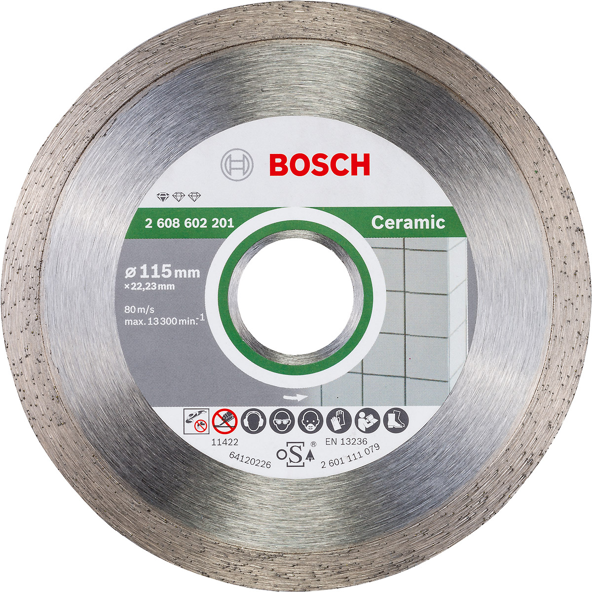 Bosch Diamanttrennscheibe Standard for Ceramic