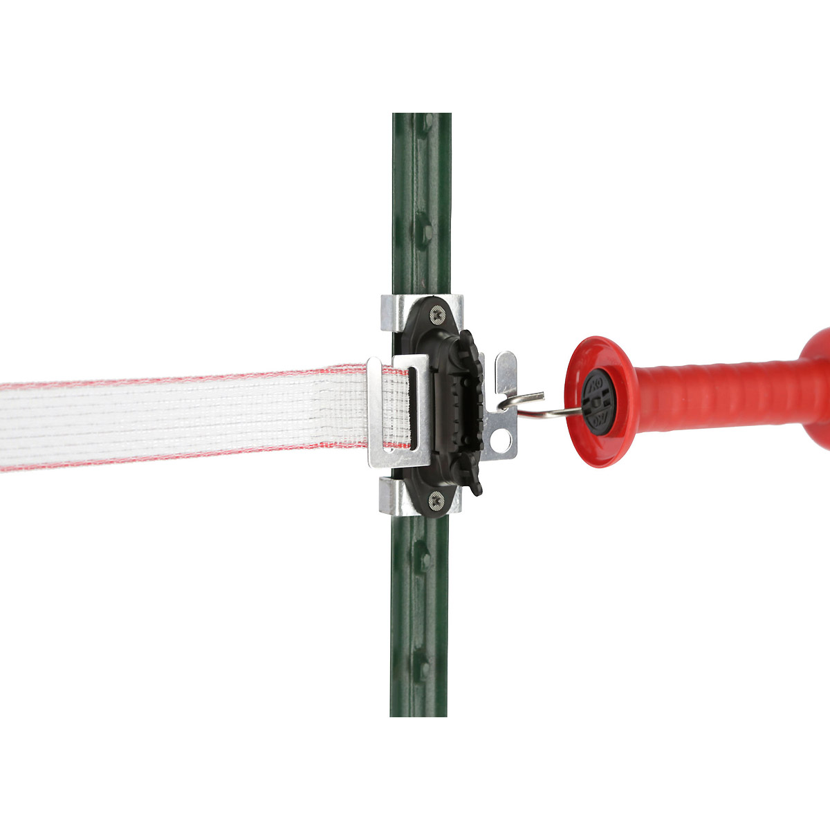 Kerbl T-Pfahl Bandtorgriffisolator Profi-Set
