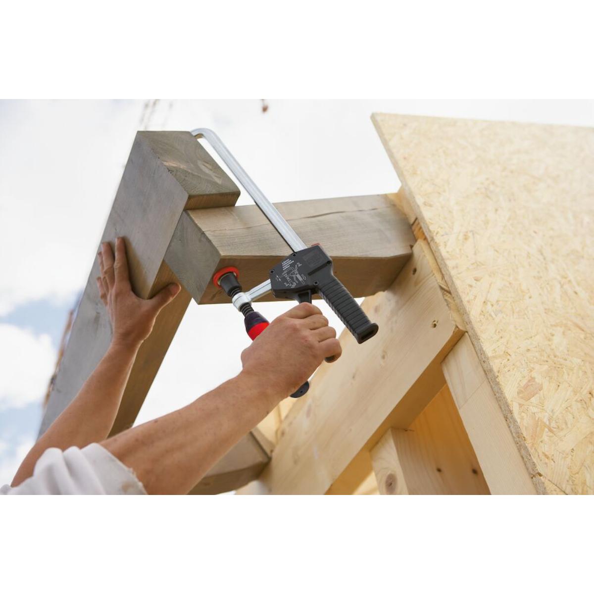 Bessey Einhandzwinge EHZ mit 2-Komponenten-Griff