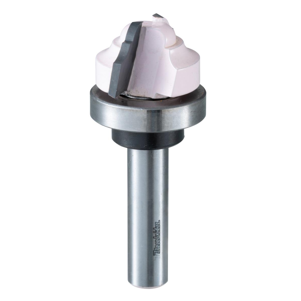 Makita Profilfräser klassisch 22 mm Ø 8 mm Schaft, Ø 22 mm Fräser, 13 mm Arbeitslänge, 54 mm Gesamtlänge, R1= 3,2 mm