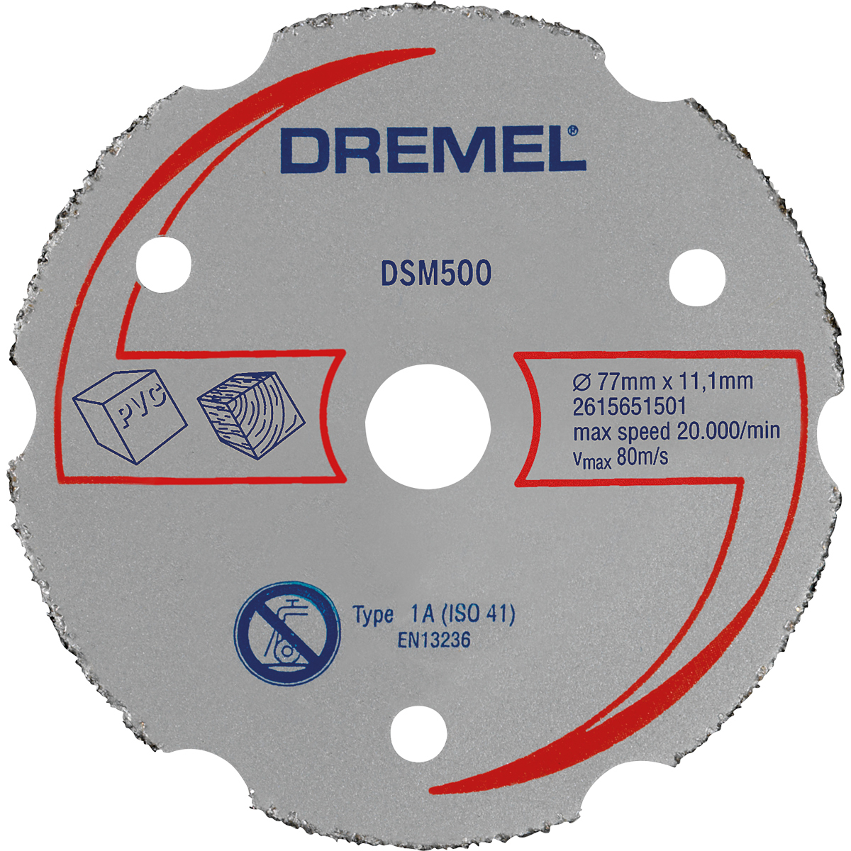 DREMEL DSM500 Mehrzweck-Karbid-Trennscheibe (1 Stück)