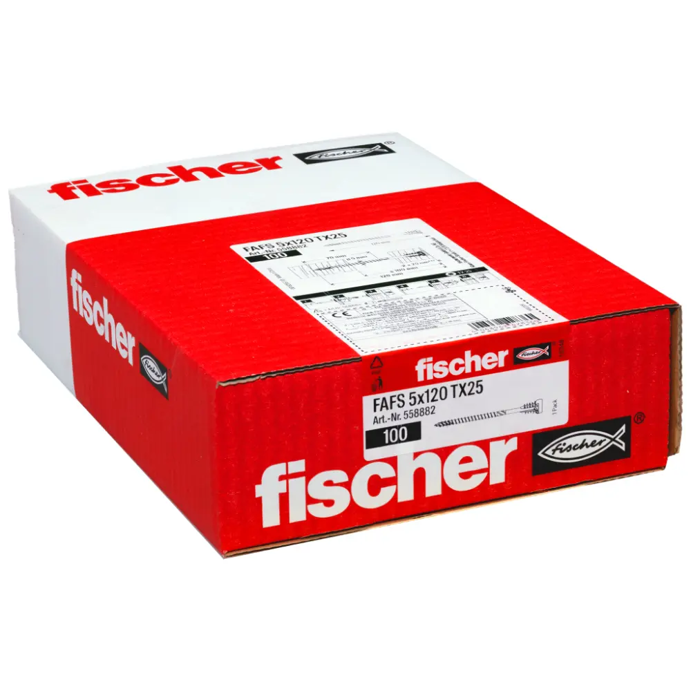 Fischer Justierschraube FAFS 5,0x120 TX25 100