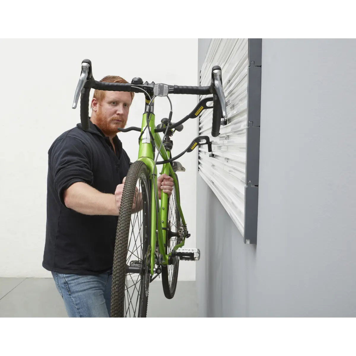 STANLEY Trackwalls Fahrradhalterung, horizontal – 1 Stück