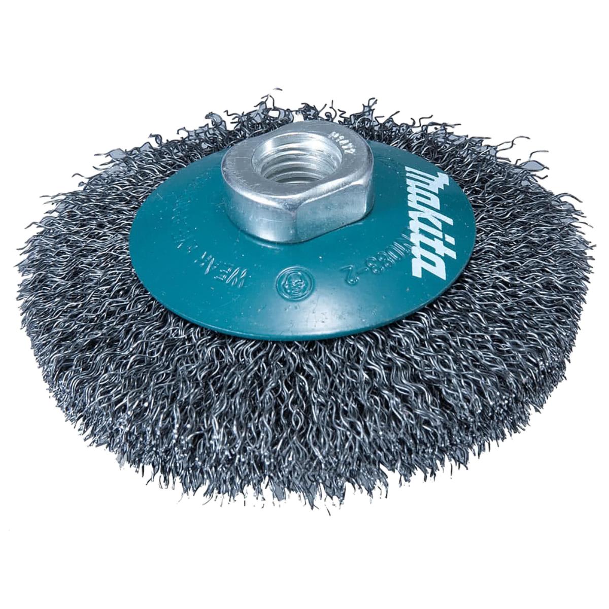 Makita Rundbürste 115mm gewellt INOX - D-77512