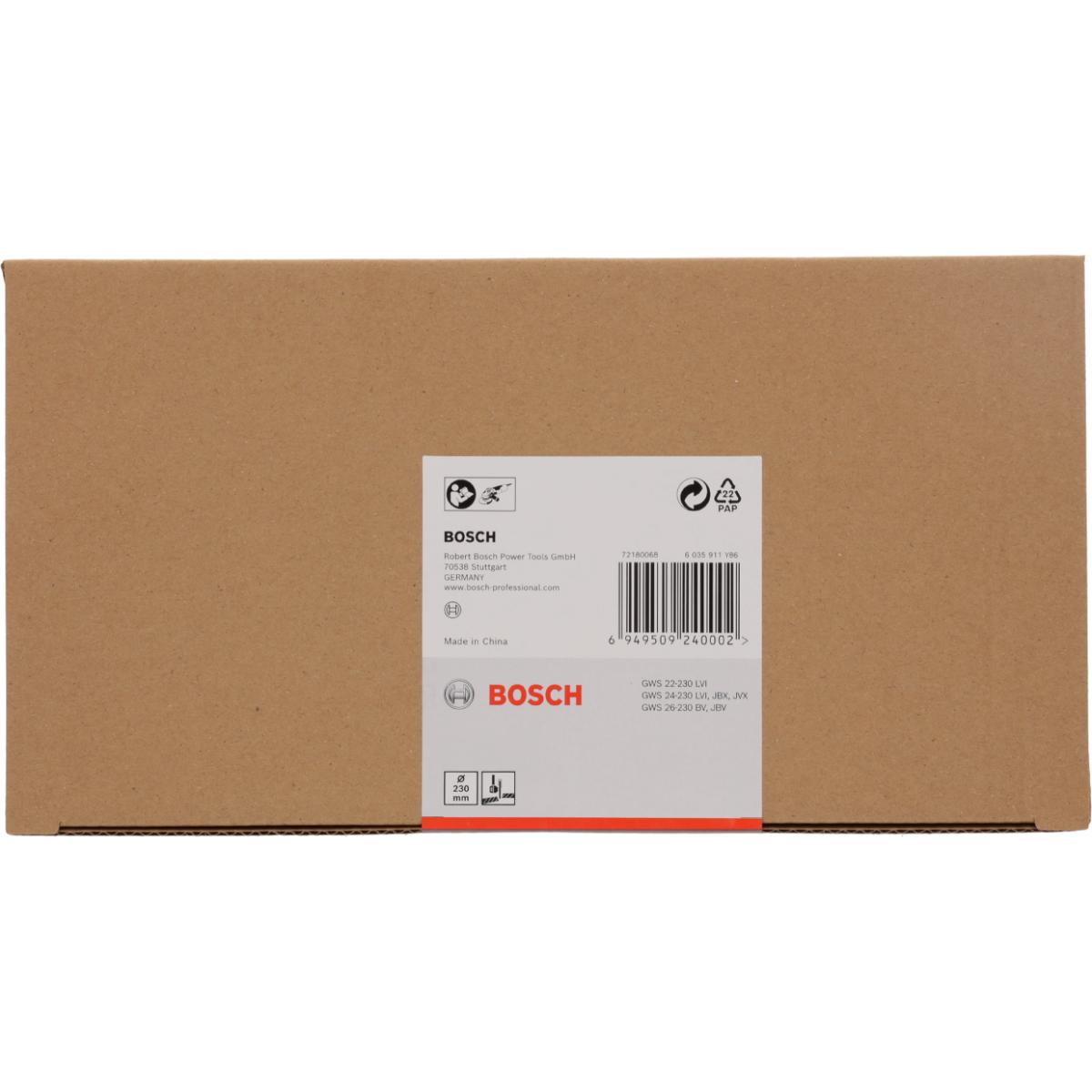 Bosch Schutzkombinationshaube zum Schneiden, schlüssellos, Metall