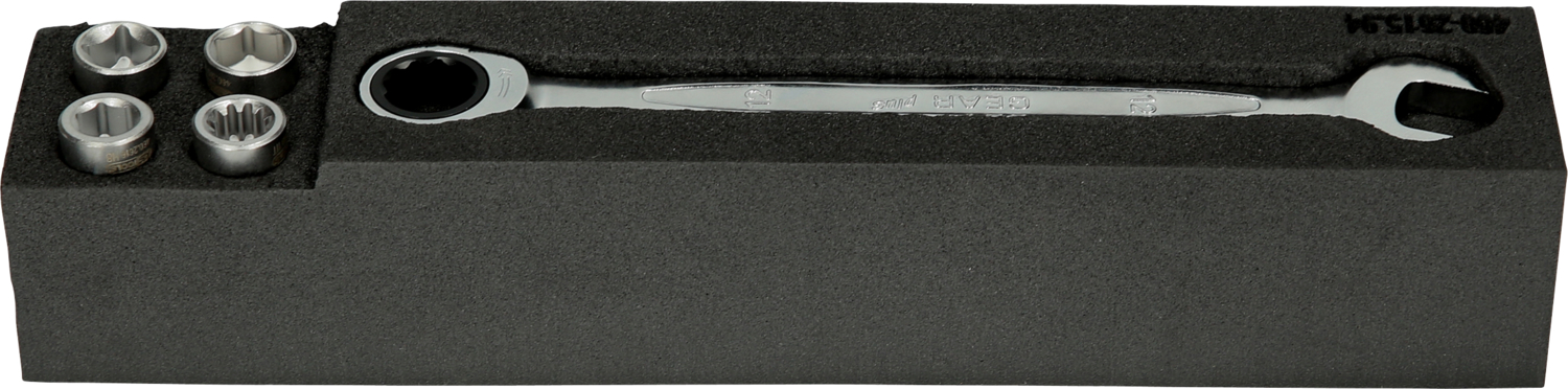 KS Tools Bremskolben Spezial-Steckschlüssel-Satz für WABCO und Knorr Scheibenbremsen, 5-tlg