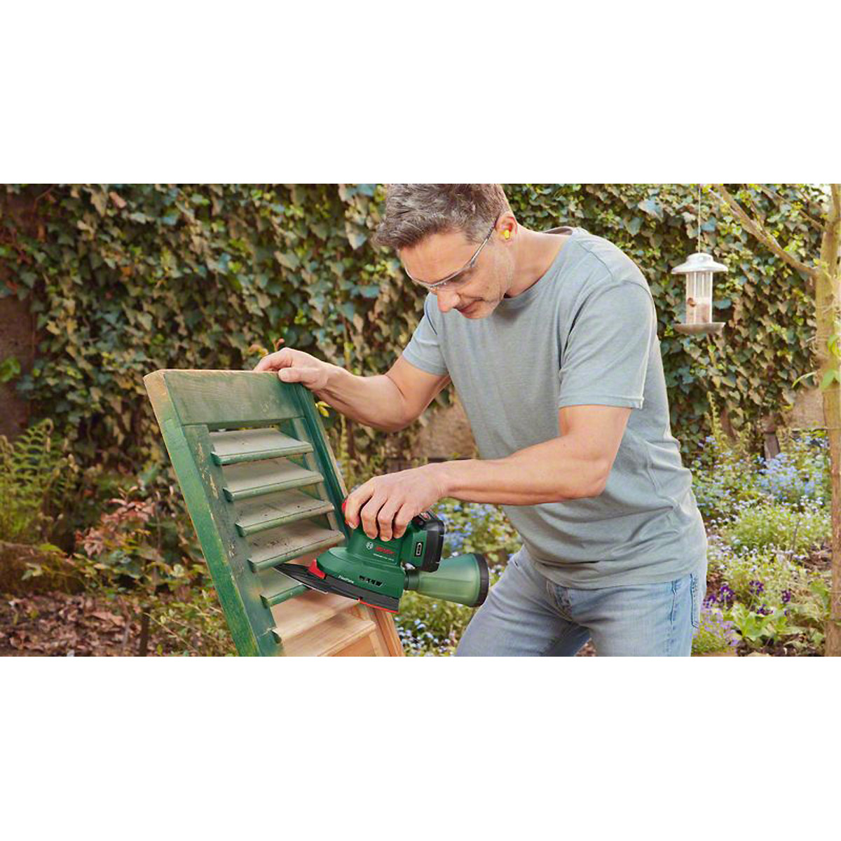 Bosch Akku-Multischleifer UniversalSander 18V-10