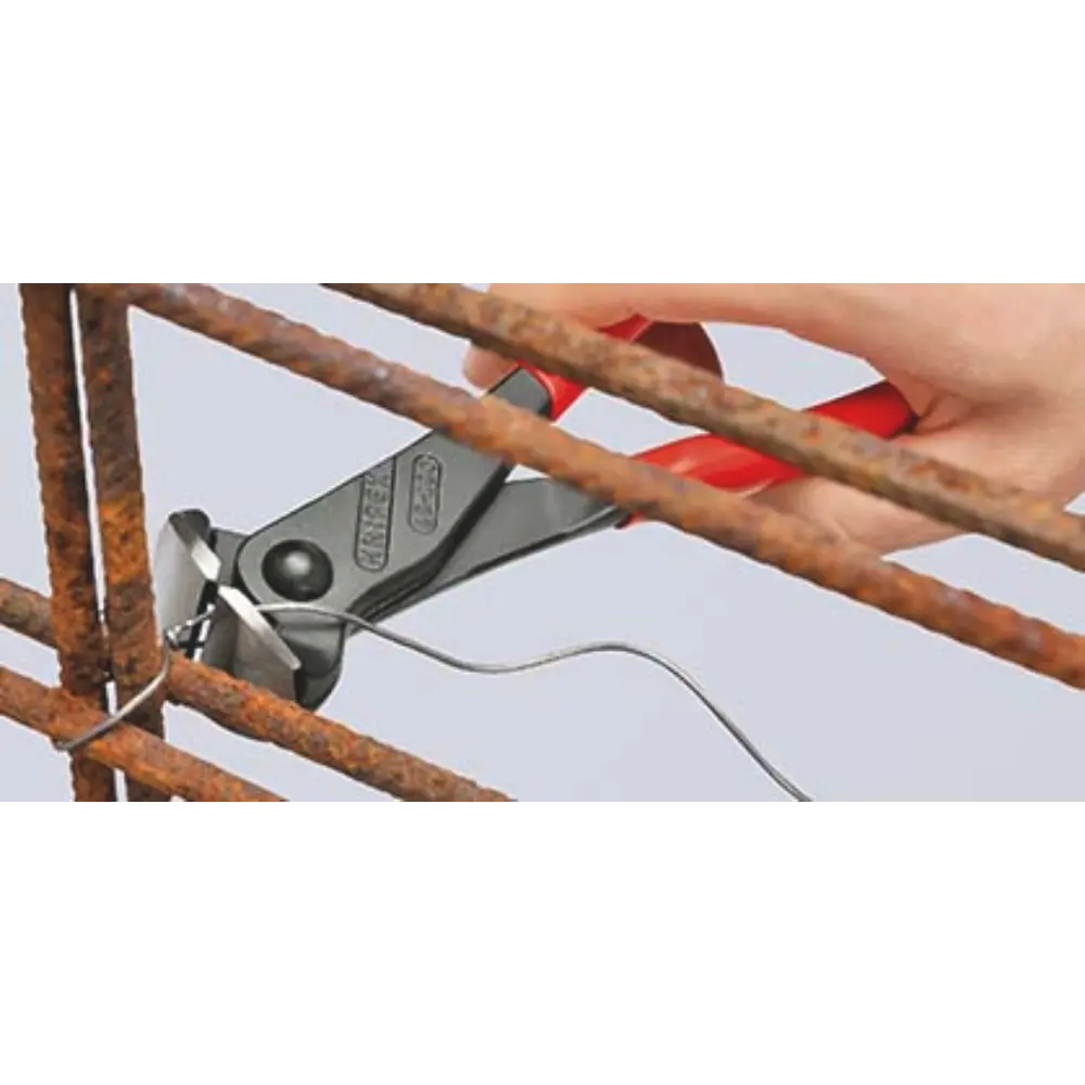 KNIPEX Vornschneider mit Kunststoff überzogen schwarz atramentiert 160 mm