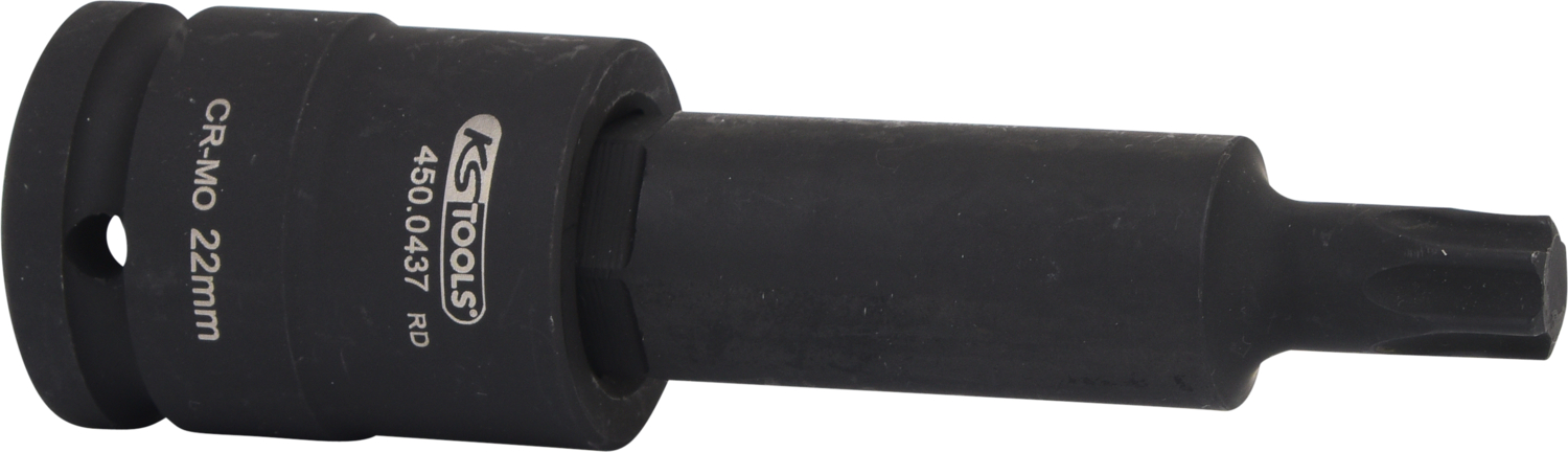 KS Tools 3/4" Kraft-Bit-Stecknuss Torx, lang