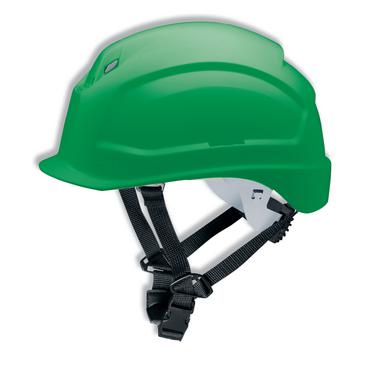 uvex pheos S-KR Schutzhelm mit Lüftung - mit Drehradsystem - gekürztem Schirm 