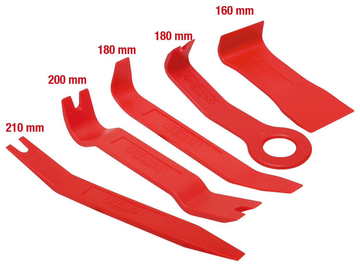 KS Tools Kunststoffkeil-Satz, 5-tlg