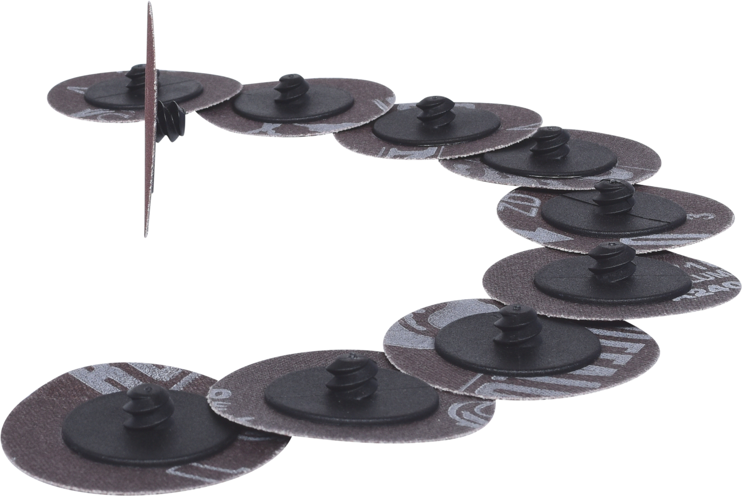 KS Tools Ersatz-Schleifpads, Ø50mm, 10er Pack Sandpapier