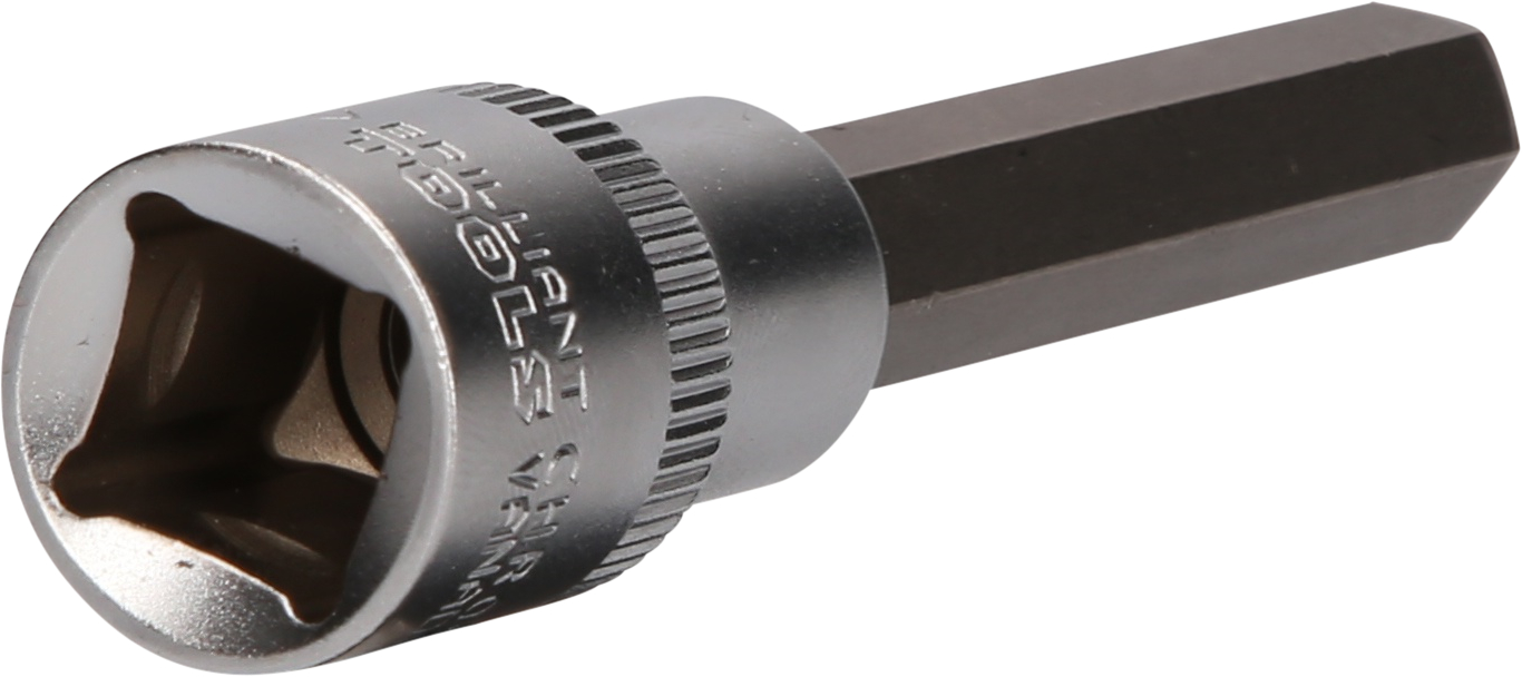 Brilliant Tools 1/2" Innensechskant Bit-Stecknuss, 100 mm lang