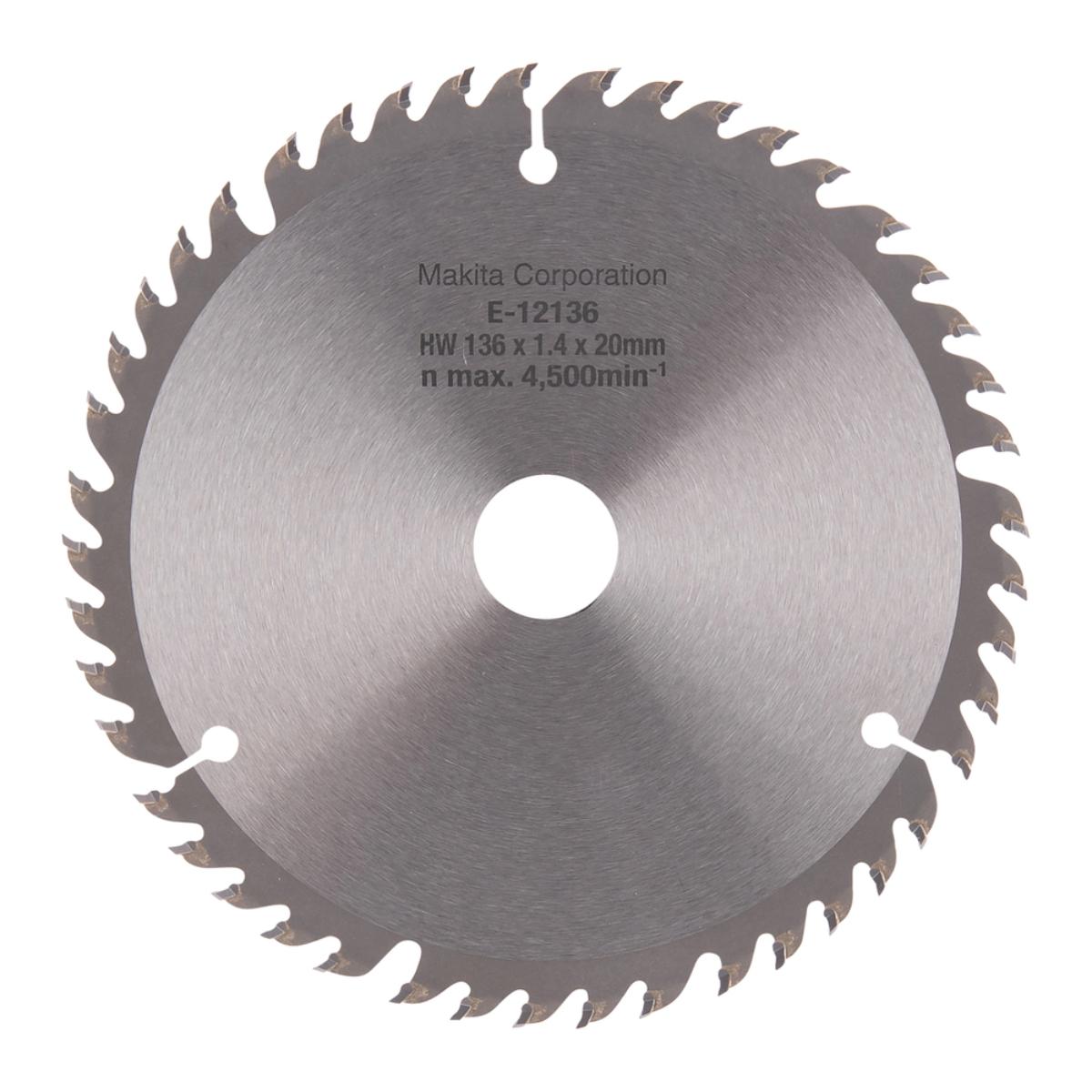 Makita Sägeblatt 136x1,4x20, 45Z EFFICUT - E-12136