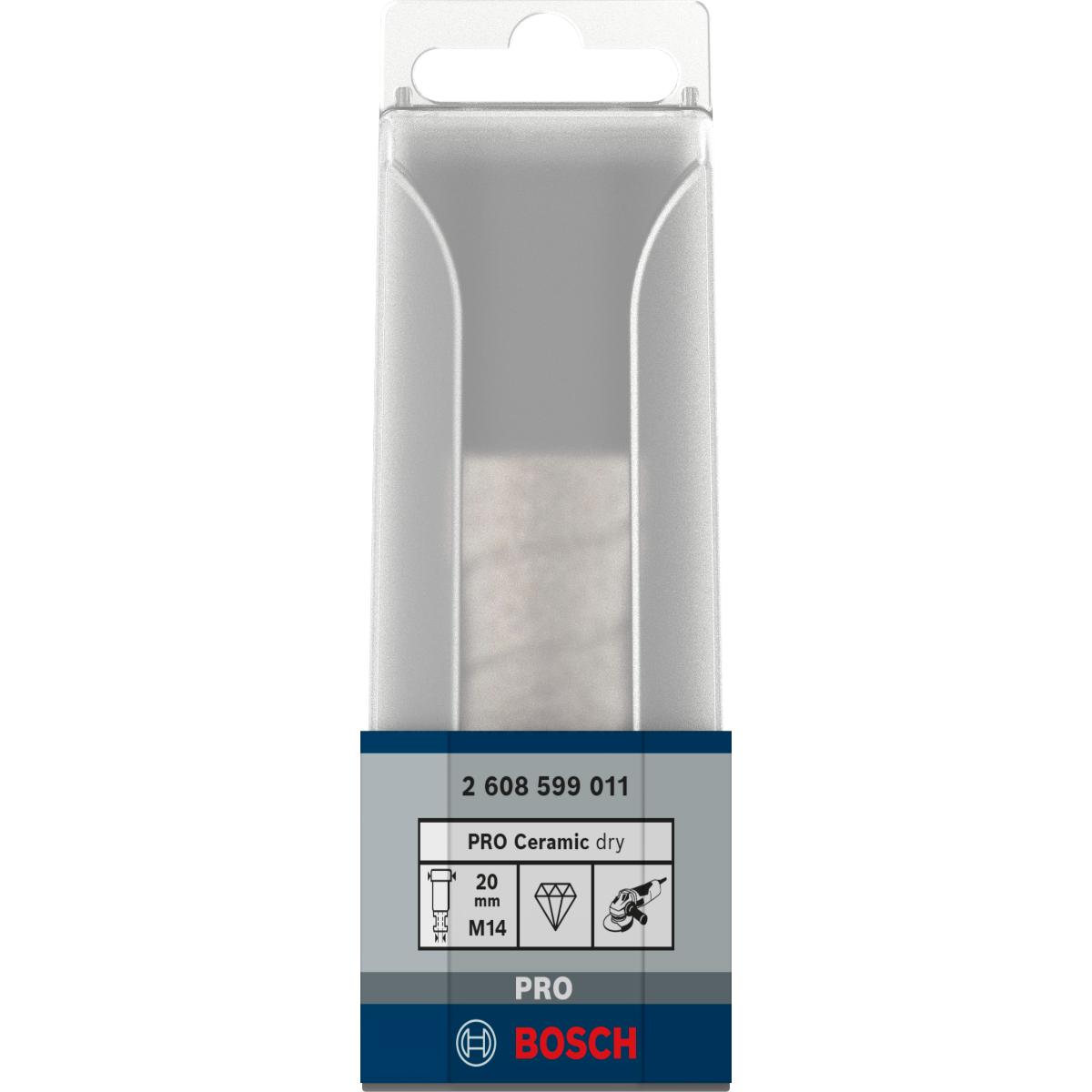 Bosch PRO Diamantfräser, D 20 mm, L1 35 mm