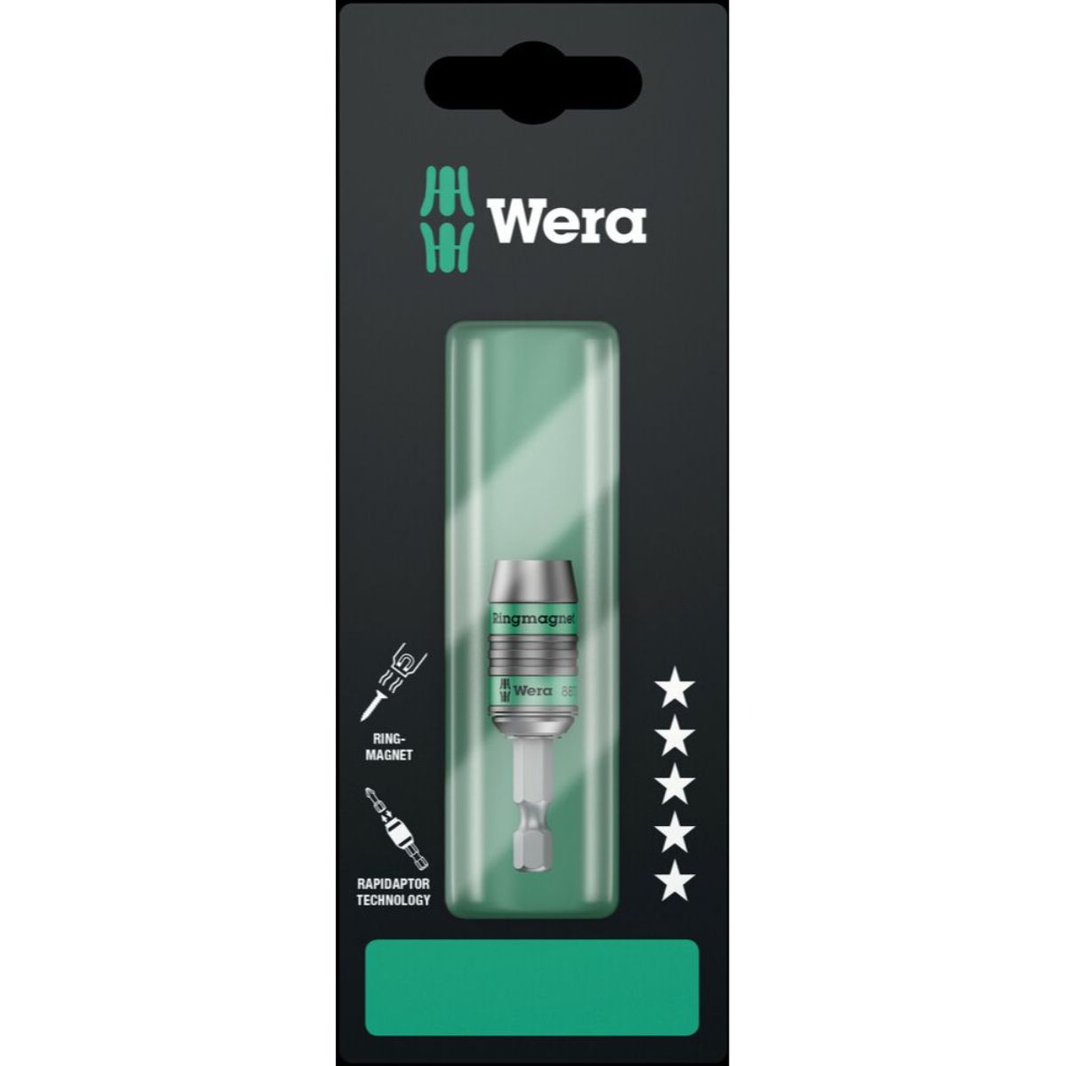Wera 887/4 RR SB Rapidaptor Universalhalter mit Ringmagnet