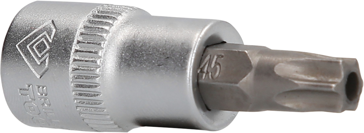 Brilliant Tools 3/8" Torx-Bit-Stecknuss, mit Stirnlochbohrung