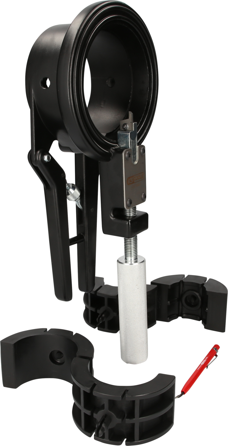 KS Tools Abstech- und Anfasgerät-Satz, 7-tlg, 50-75mm