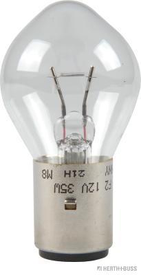 HERTH&BUSS Glühlampe, F2, 12 V, 35 W, BA20s
