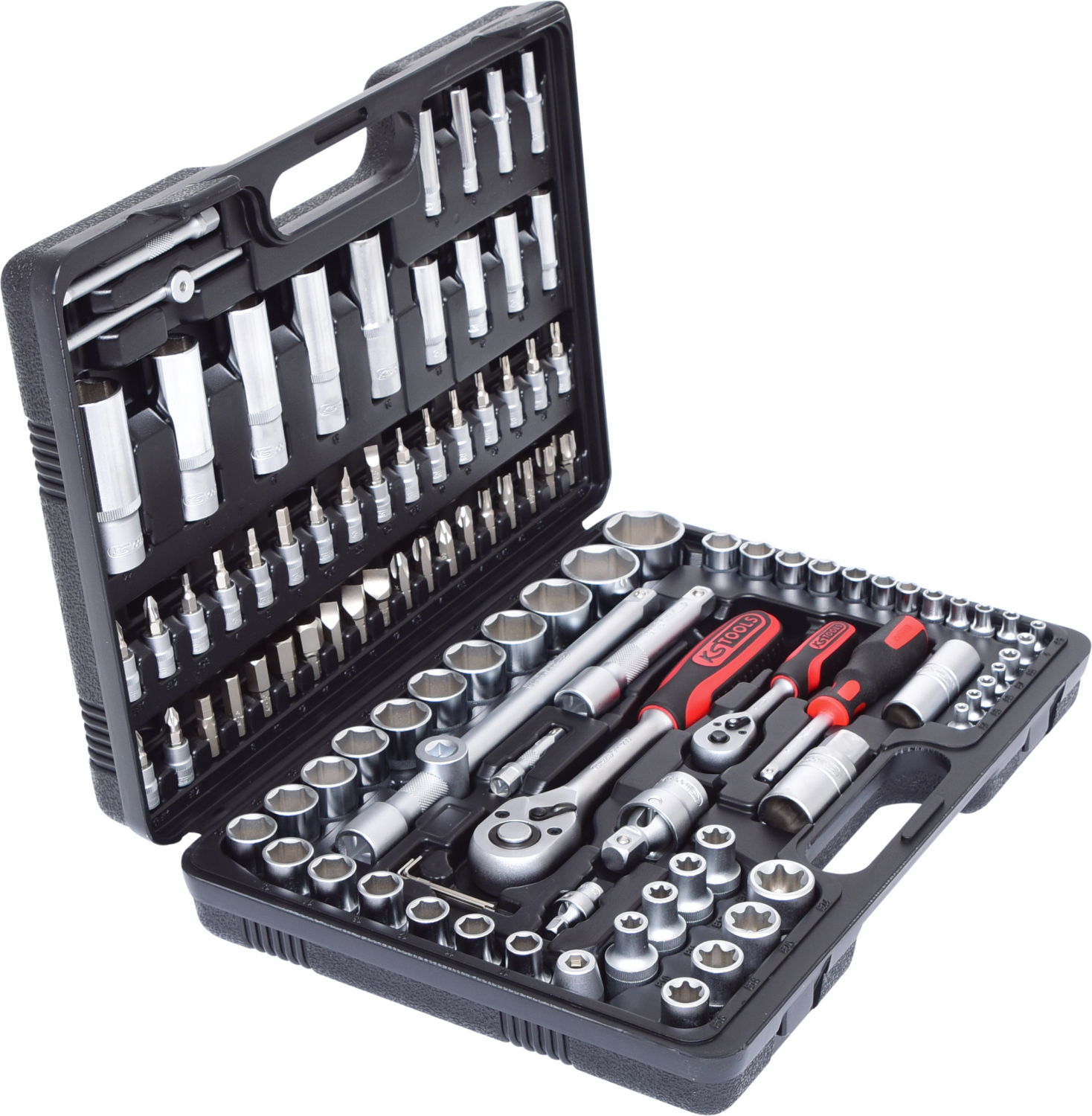 KS Tools 1/4"+1/2" Steckschlüssel-Satz, 108-tlg