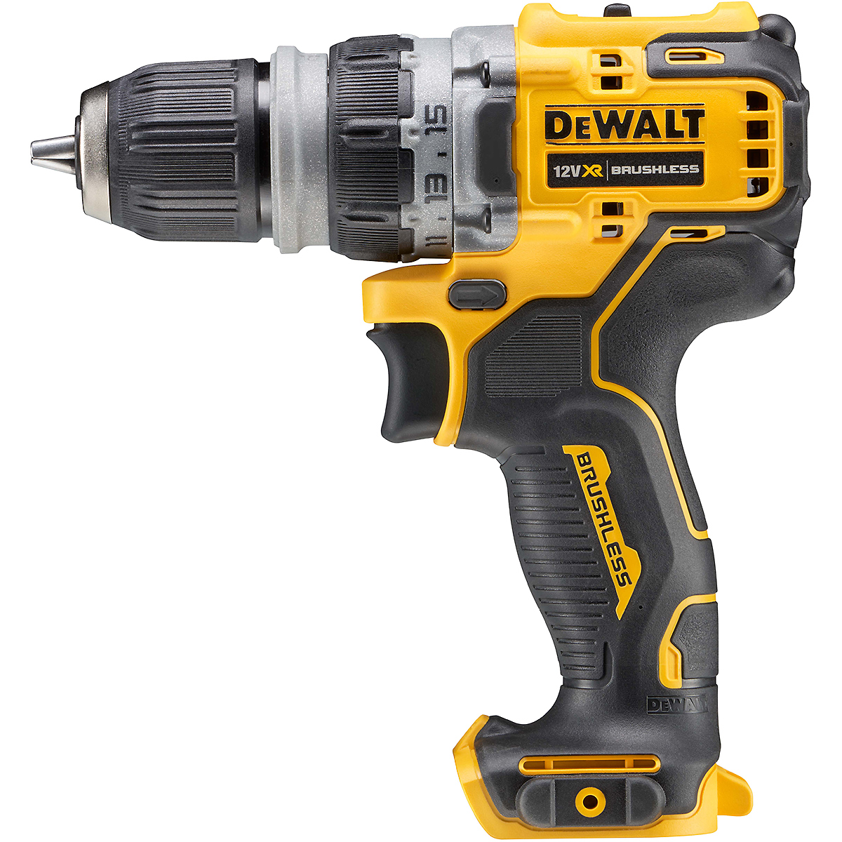DEWALT Akku-Bohrschrauber + 4 Wechselköpfe 12V Basisversion