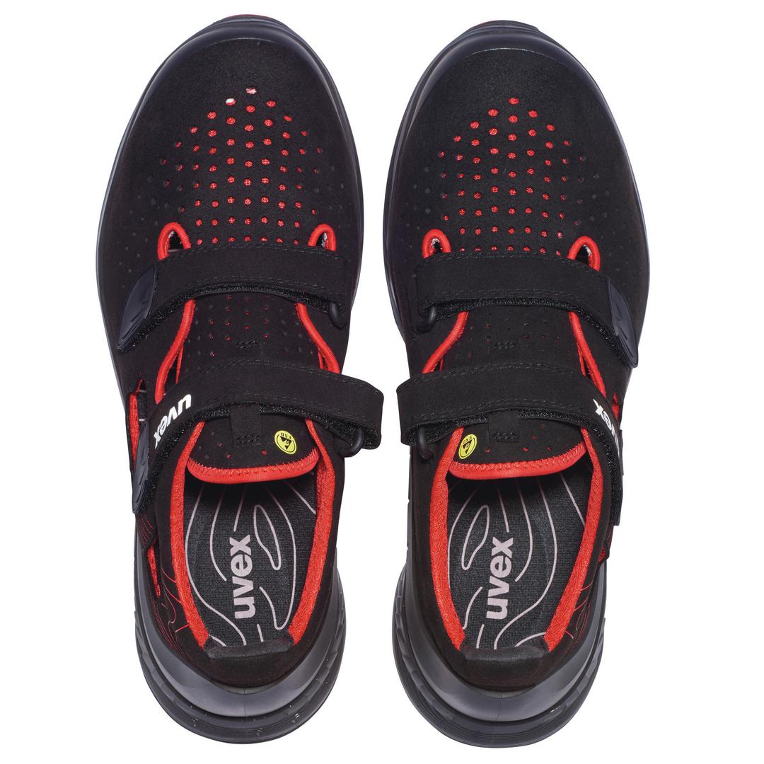 uvex 1 G2 Sicherheitsschuh S1P Sandalen gelocht