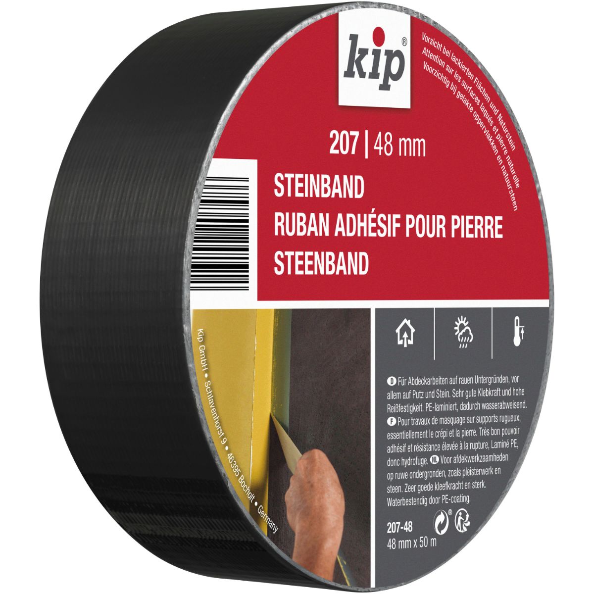 Kip 207 Steinband 48mm x 50m