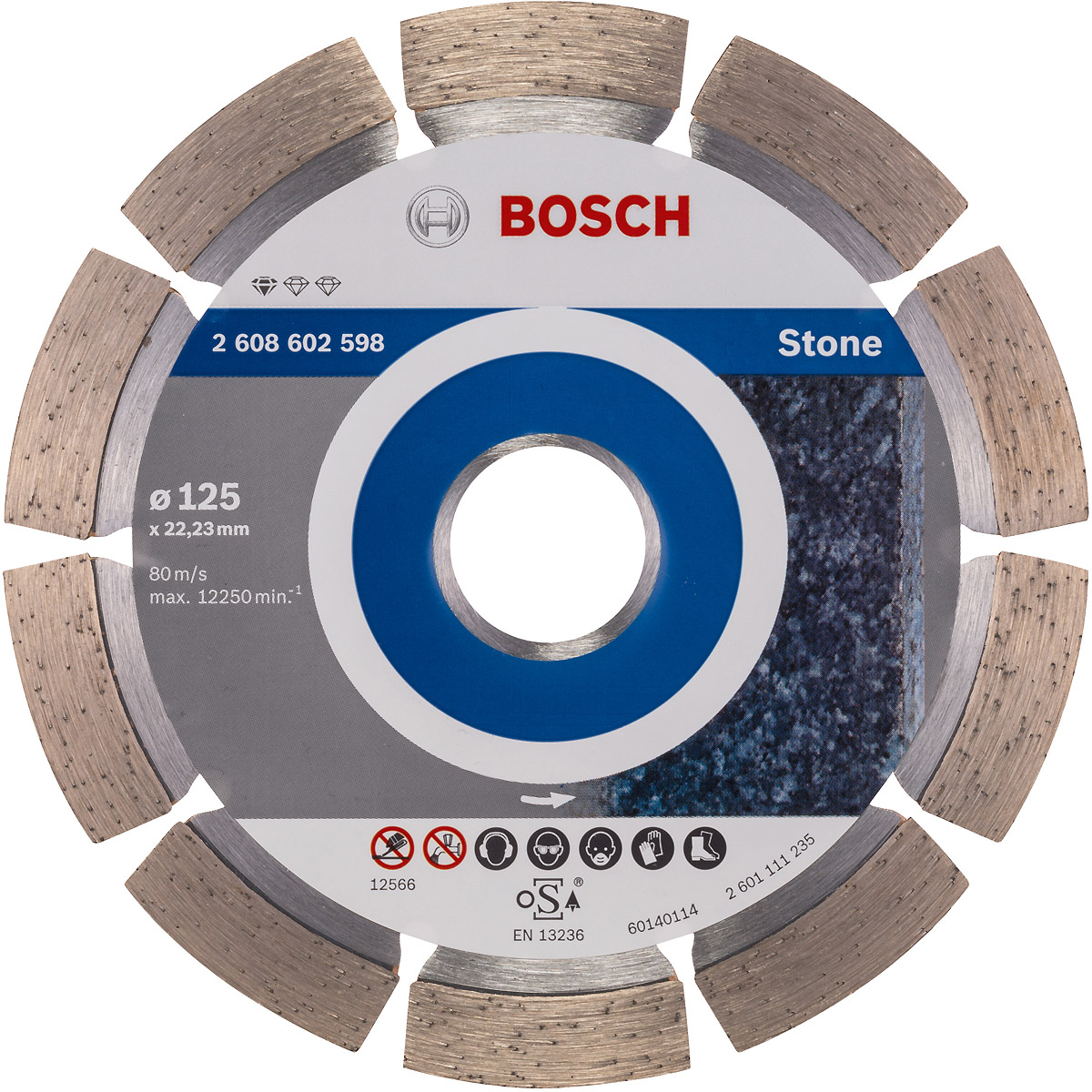 Bosch Diamanttrennscheibe Standard for Marble