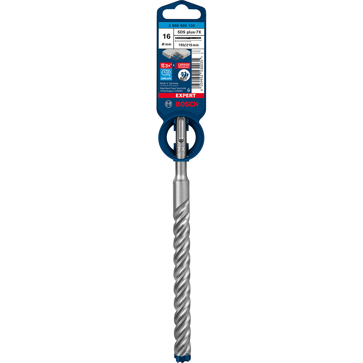 Bosch EXPERT SDS plus-7X Hammerbohrer, für Bohrhämmer ø 16 mm