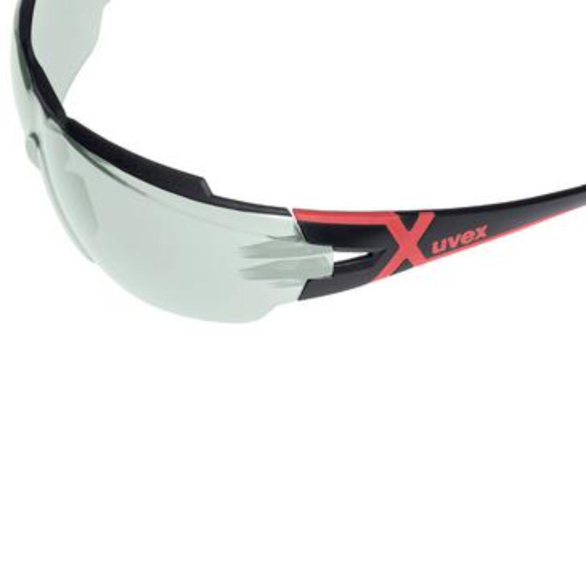 uvex Bügelbrille pheos cx2 Infrarotschutz 1,7 schwarz, rot