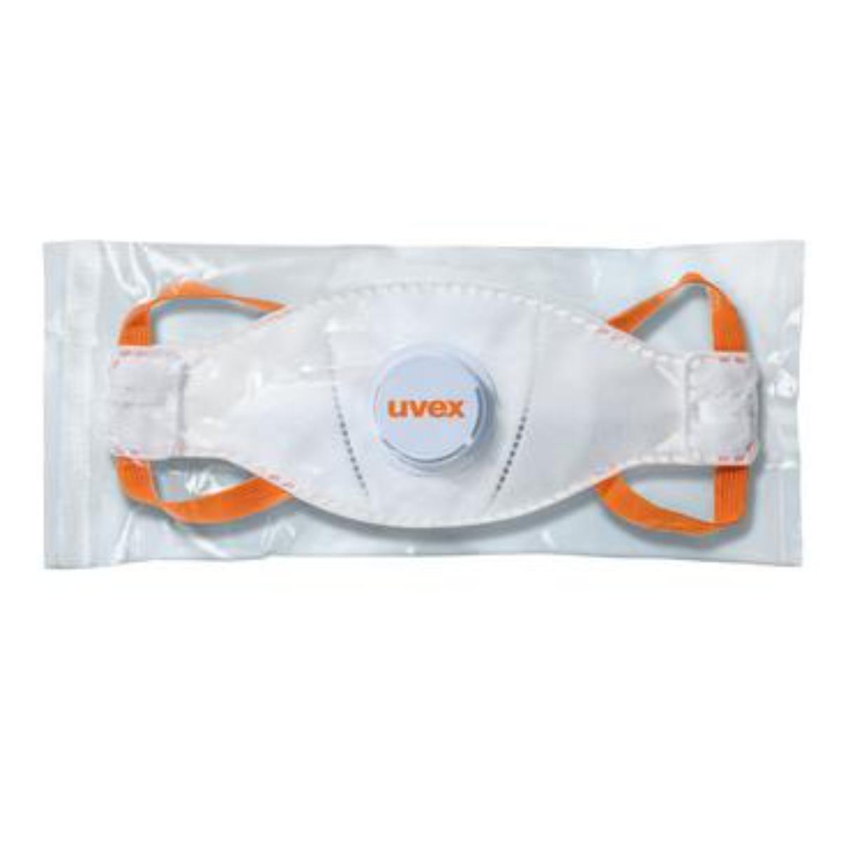 Uvex silv-Air premium 5210+ Atemschutzmaske FFP2 - 15 Stück