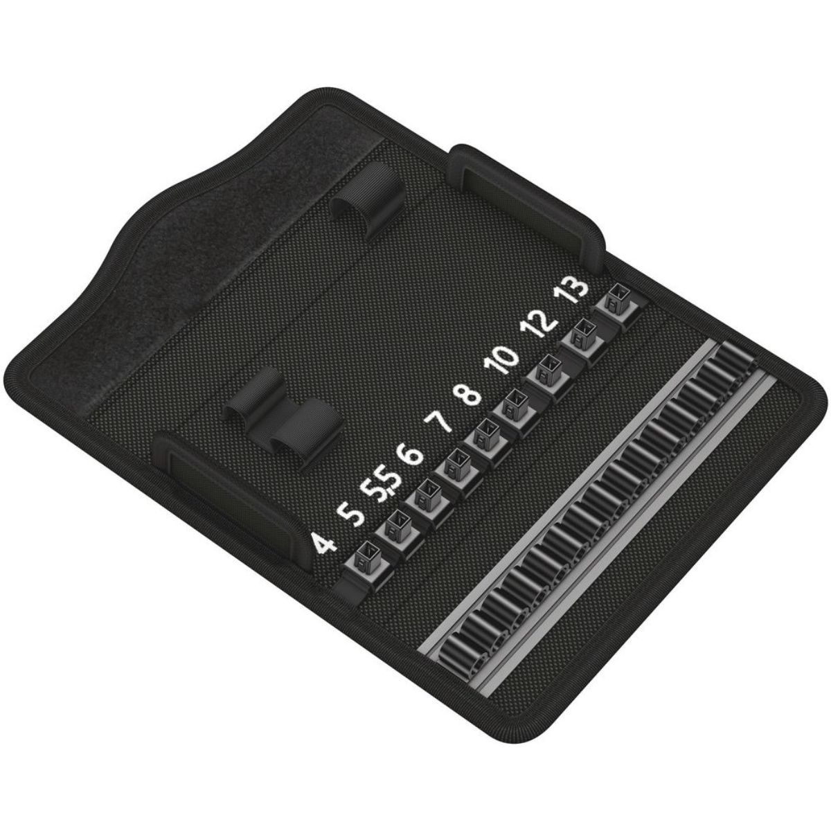 Wera 9417 Textile Box Kraftform Kompakt Zyklop Mini 2, leer