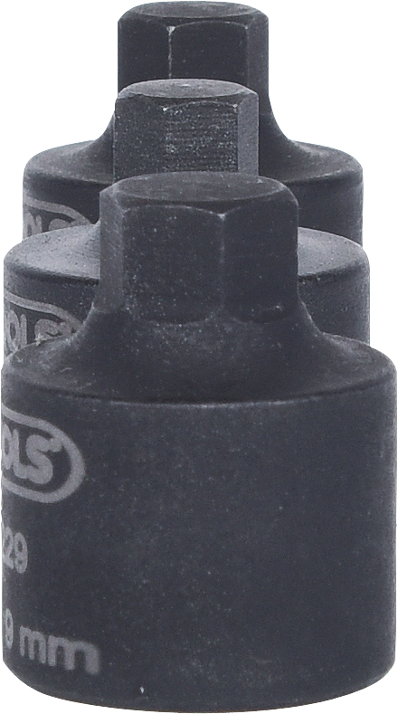 KS Tools 3/8" Bremssattel-Stecknuss-Satz, 3-tlg