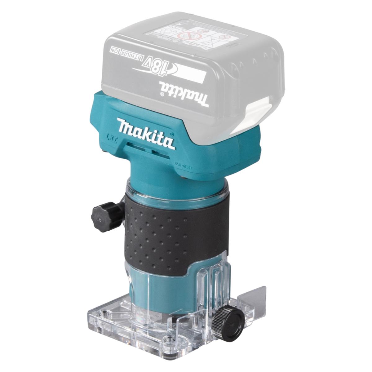 Makita Akku-Kantenfräse 6 mm - 30.000 U/min - DRT52Z