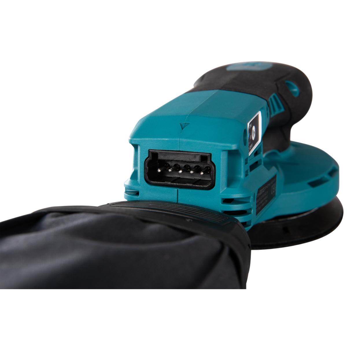 Makita Akku-Exzenterschleifer XGT - Connector - 125 mm Ø - 5,0 mm Hub - 1,6 m Kabel - BO001CGZ
