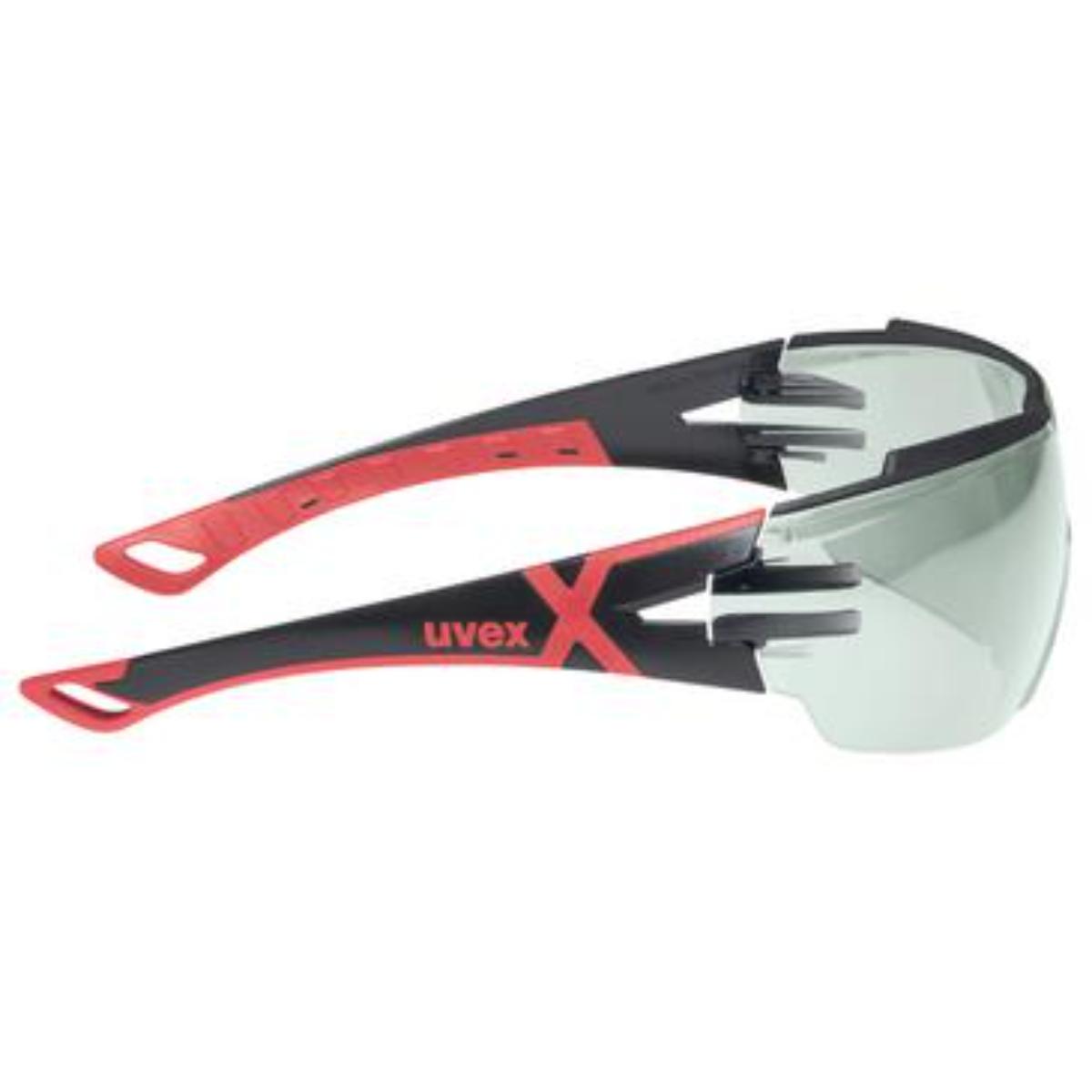 uvex Bügelbrille pheos cx2 Infrarotschutz 1,7 schwarz, rot