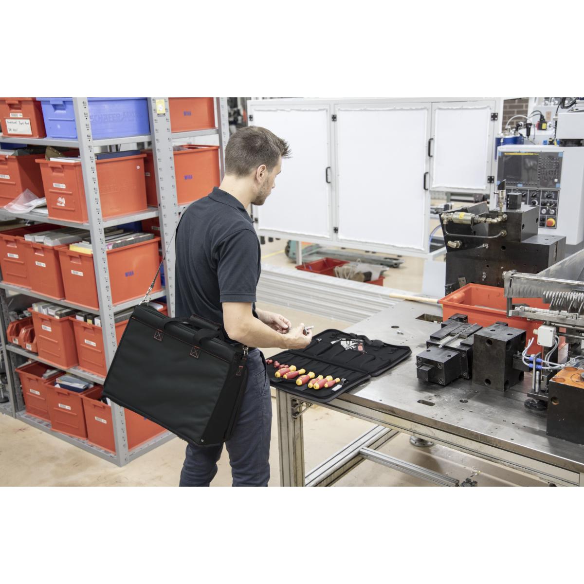 Wiha Werkzeug Set Service-Techniker gemischt 30-teilges Set mit Tasche