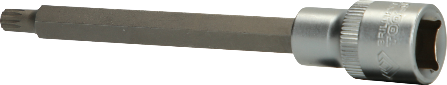 Brilliant Tools 1/2" Vielzahn-Bit-Stecknuss, 140 mm lang