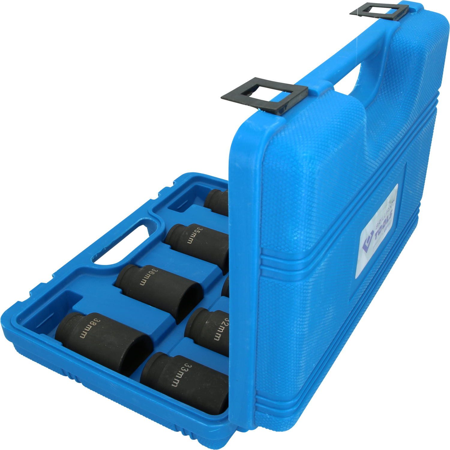 Brilliant Tools Antriebswellen-Stecknuss-Satz, 9-tlg - BT671000
