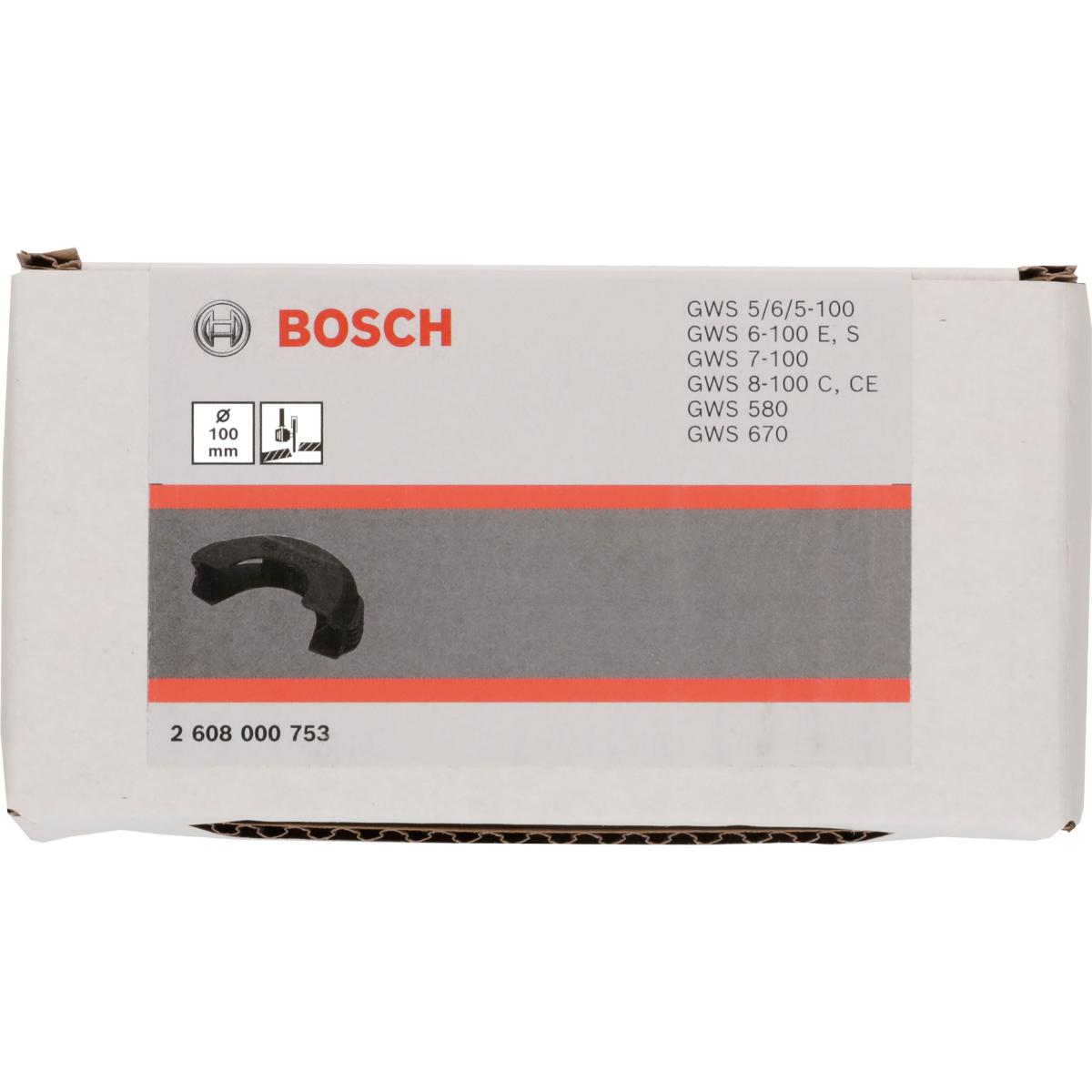 Bosch Schutzkombinationshaube zum Schneiden, zum Aufstecken, Kunststoff, 100 mm GWS