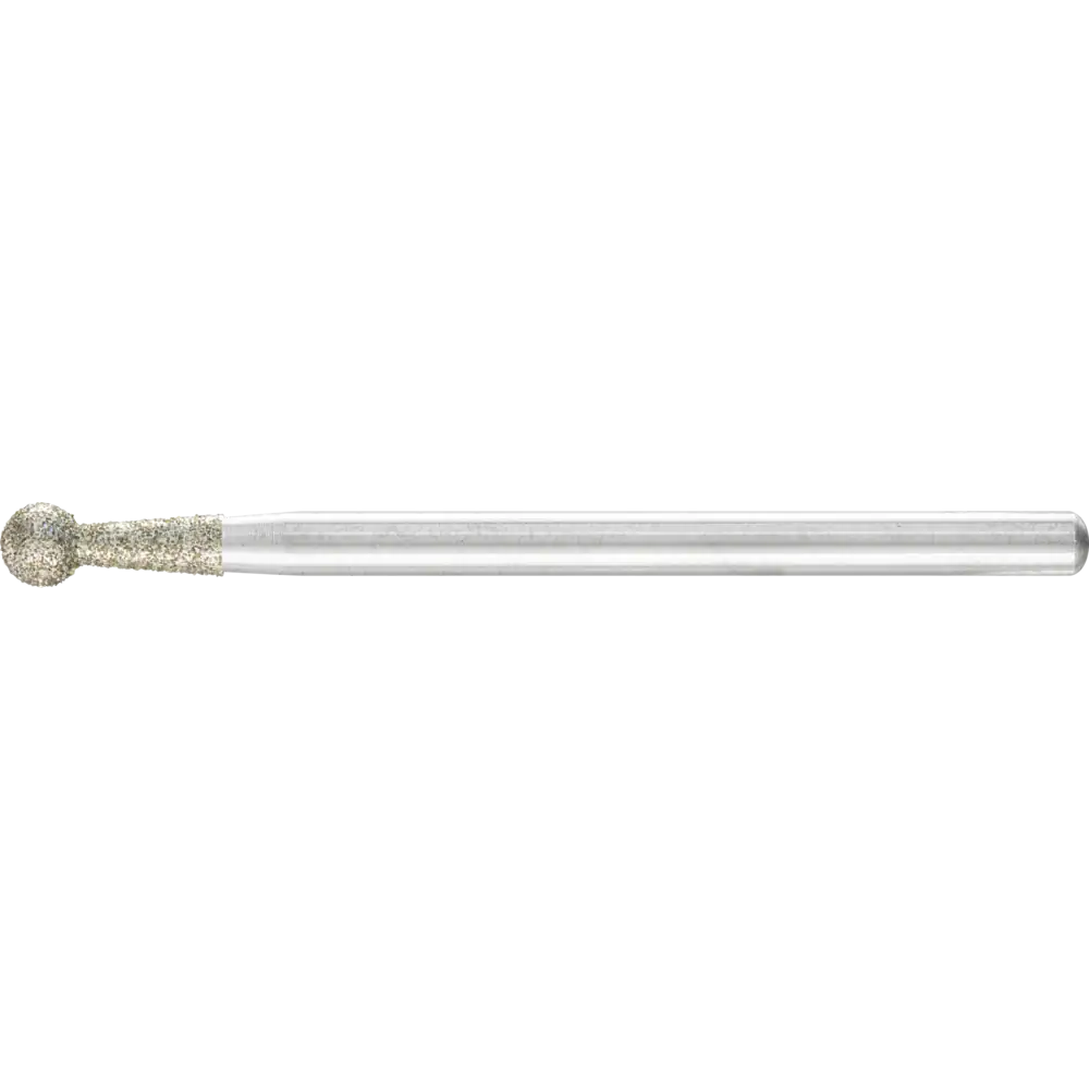 PFERD TOOLS Diamant-Schleifstift Kugel zum Entgraten von Profilen