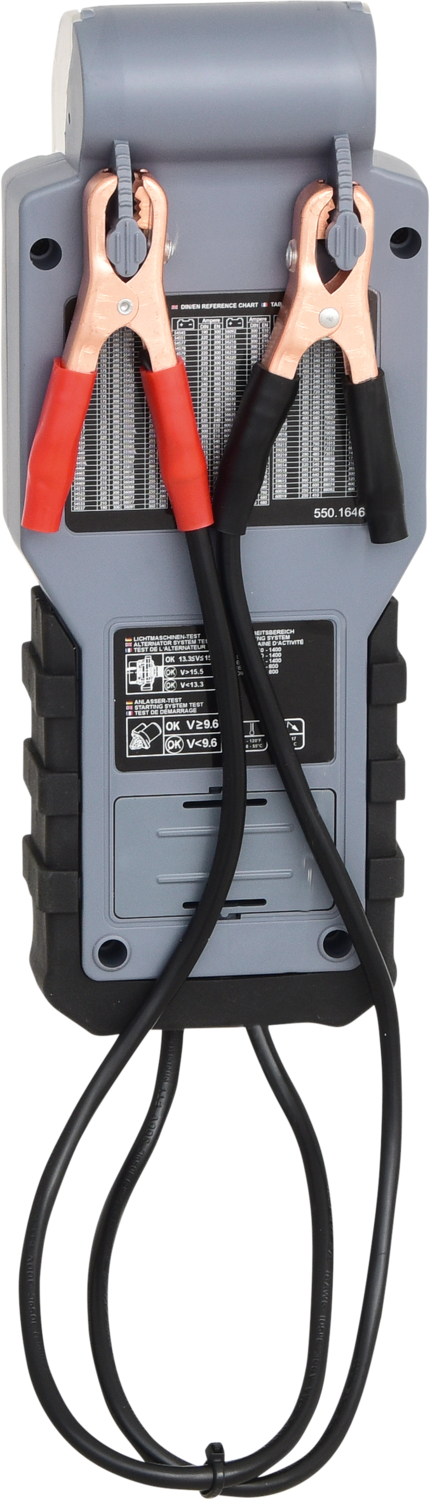 KS Tools 12V Digital-Batterie- und Ladesystemtester mit integriertem Drucker
