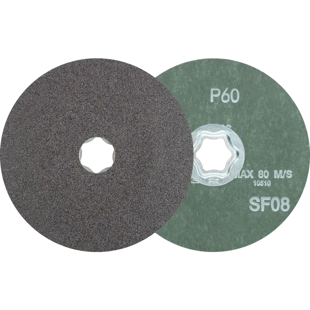 PFERD TOOLS COMBICLICK SIC Fiberscheibe für harte NE Metalle