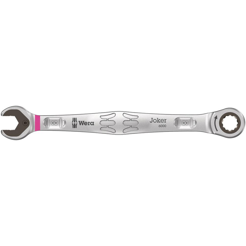 Wera 9630 Magnetleiste 6000 Joker 1 Maul-Ringratschenschlüssel-Satz
