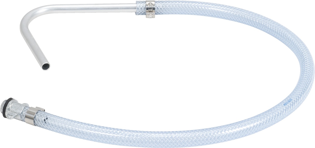 KS Tools PVC Schlauch mit gebogenem Auslaufrohr